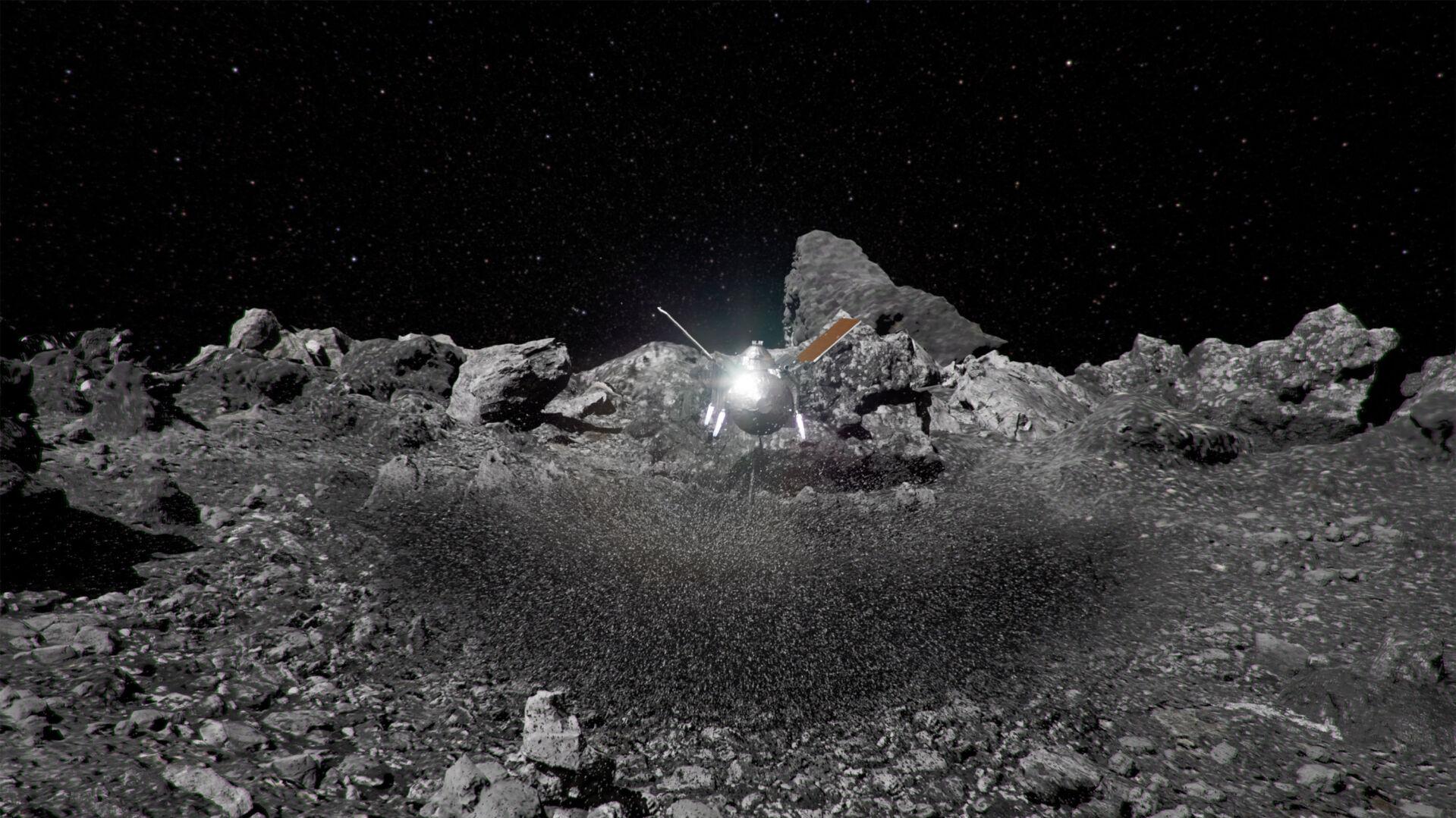 How U of A-led space mission nearly sank into asteroid Bennu